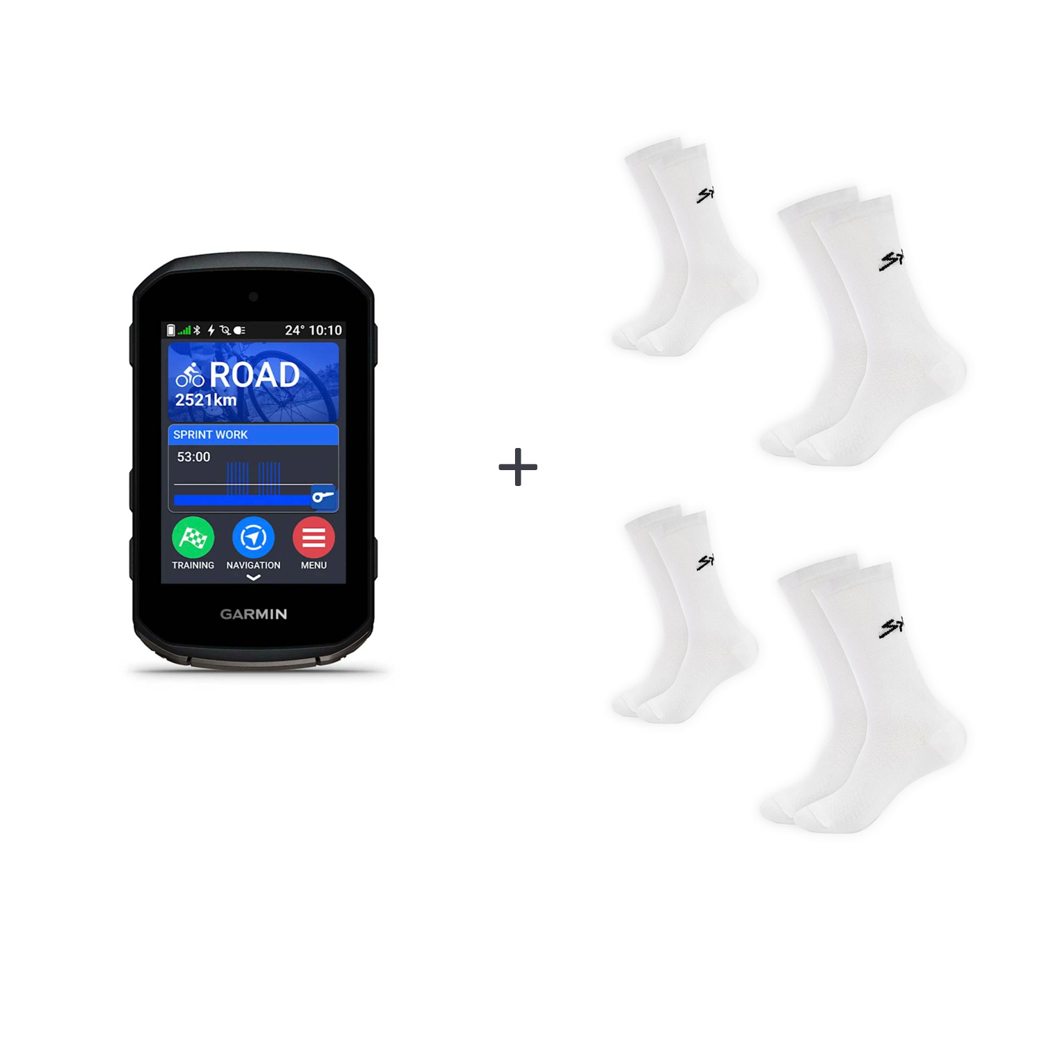 Garmin Edge 850 + Spiuk sokker 4 pk